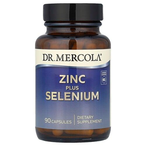 닥터 멀코라 Dr. Mercola, 아연 플러스 셀레늄, 캡슐 90정 상품 이미지
