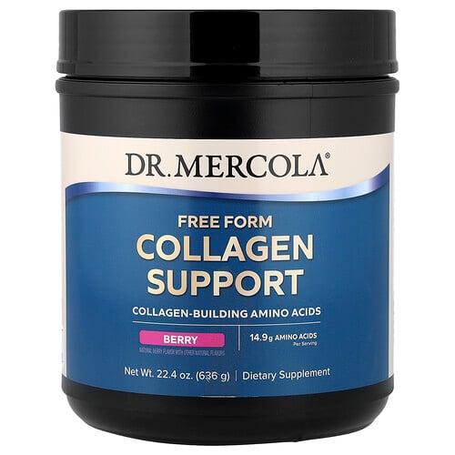 닥터 멀코라 Dr. Mercola, 유리형 콜라겐 서포트, 베리 맛, 636g(22.4oz) 상품 이미지