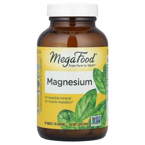 메가푸드 MegaFood, 마그네슘, 90정 상품 이미지