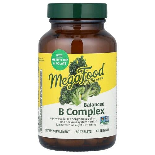 메가푸드 MegaFood, 균형 잡힌 B 복합체, 60정