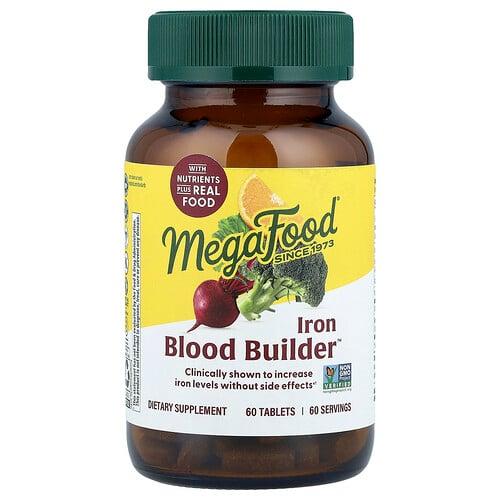 메가푸드 MegaFood, Blood Builder™, 철분, 60정