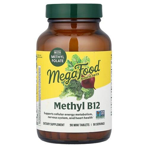 메가푸드 MegaFood, 메틸 B12, 미니 정제 90정 상품 이미지