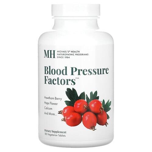 마이클스 헬스 Michael's Health, Blood Pressure Factors, 베지 정제 180정