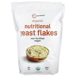 마이크로 인그리디언츠 Micro Ingredients, 유기농 영양 효모 플레이크, 907g(2lb)