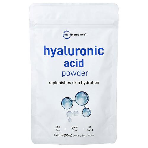 마이크로 인그리디언츠 Micro Ingredients, 히알루론산 분말, 50g(1.76oz)