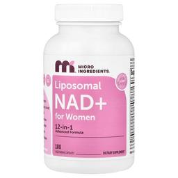 마이크로 인그리디언츠 Micro Ingredients, 여성용 리포소말 NAD+, 베지 캡슐 180정