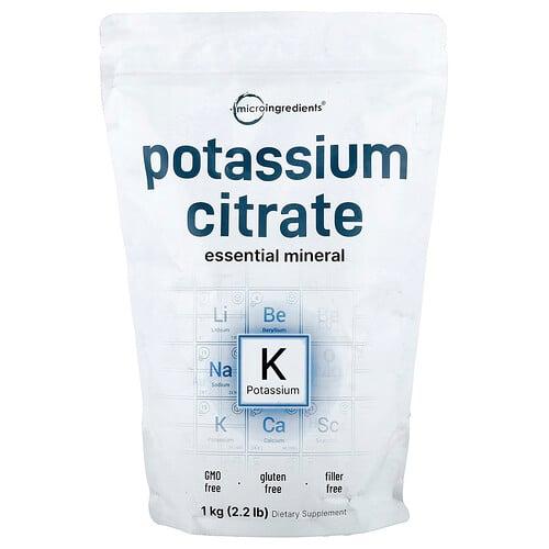마이크로 인그리디언츠 Micro Ingredients, 구연산칼륨, 1kg(2.2lb)