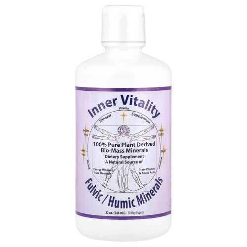 모닝스타 미네랄 Morningstar Minerals, 체내 활력, 풀빌/휴믹 미네랄, 946ml(32oz)