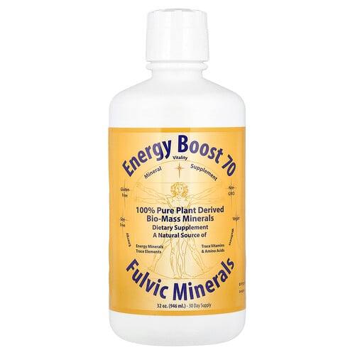 모닝스타 미네랄 Morningstar Minerals, Energy Boost 70, 풀빅 미네랄, 946ml(32oz)