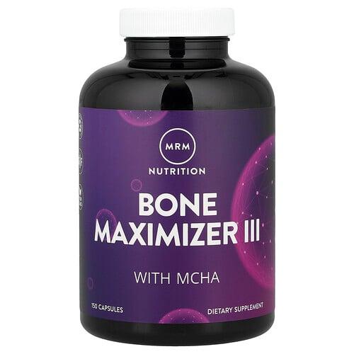 MRM 뉴트리션 MRM Nutrition, 본 맥시마이저 III, MCHA 함유, 캡슐 150정