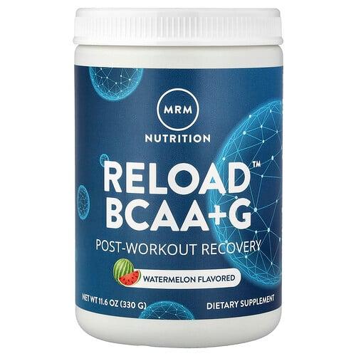 MRM 뉴트리션 MRM Nutrition, Reload BCAA+G™, 운동 후 회복, 수박, 330g(11.6oz) 상품 이미지