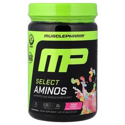 머슬 팜 MusclePharm, Select Aminos, 사워 캔디, 355g(12.5oz)