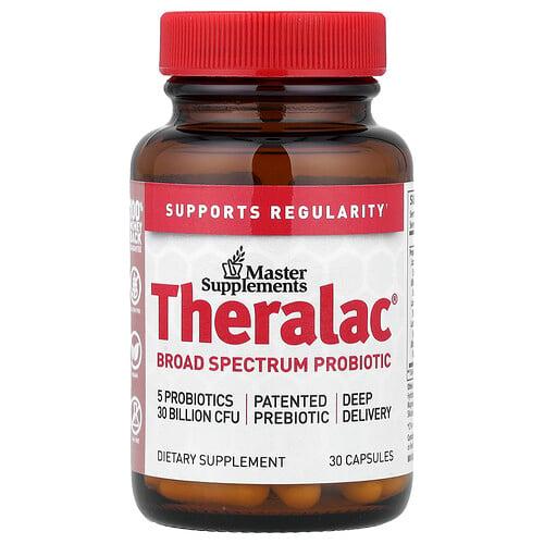 미스터 서플리먼트 Master Supplements, Theralac®, 브로드 스펙트럼 프로바이오틱, 캡슐 30정 상품 이미지