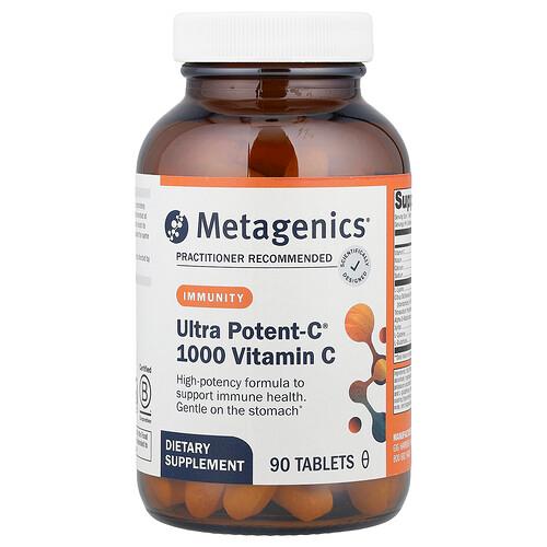 메타제닉스 Metagenics, Ultra Potent-C® 1000 비타민C, 90정
