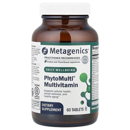 메타제닉스 Metagenics, PhytoMulti® 종합비타민, 60정