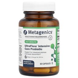 메타제닉스 Metagenics, UltraFlora® 인텐시브 케어 프로바이오틱, 캡슐 60정(캡슐 1정당 85mg(100억 CFU))