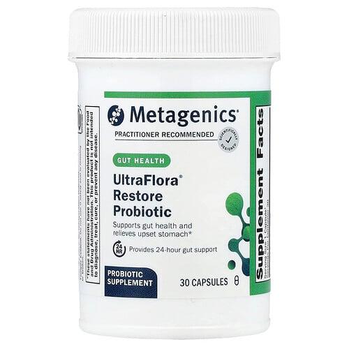 메타제닉스 Metagenics, UltraFlora® 리스토어 프로바이오틱, 캡슐 30정(캡슐 1정당 253.5mg(200억 CFU)) 상품 이미지