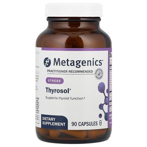 메타제닉스 Metagenics, Thyrosol®, 캡슐 90정