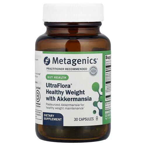 메타제닉스 Metagenics, UltraFlora® 헬시 웨이트, 아커만시아 함유, 캡슐 30정 상품 이미지