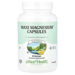 맥시 헬스 Maxi Health, Maxi Magnesium™ 캡슐, 막시캡슐 90정