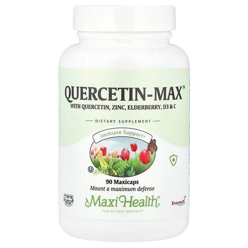맥시 헬스 Maxi Health, Quercetin-Max™, 맥시캡 90정