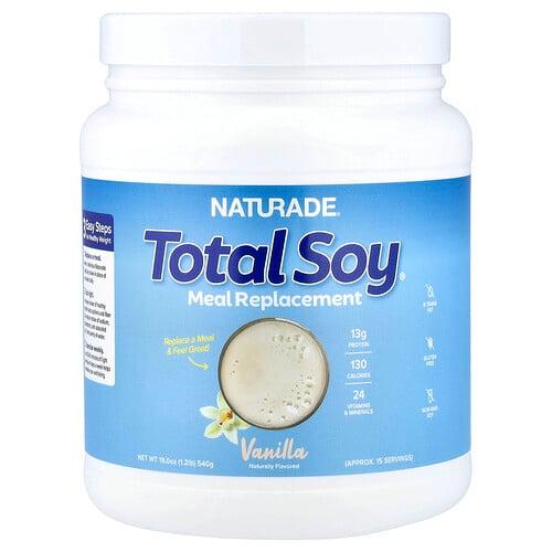 네퓨레이드 Naturade, Total Soy®, 식사 대용, 바닐라 맛, 540g(1.2lb) 상품 이미지