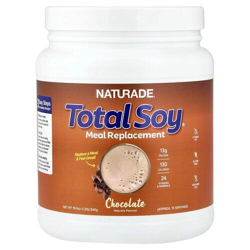 네퓨레이드 Naturade, Total Soy®, 식사 대용, 초콜릿 맛, 540g(1.2lb)