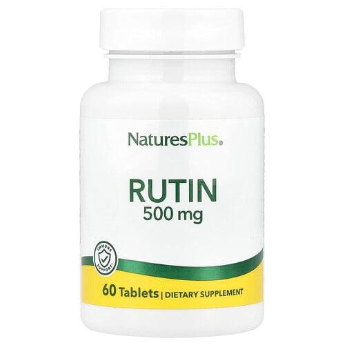 네이쳐스 플러스 NaturesPlus, 루틴, 500 mg, 60 정