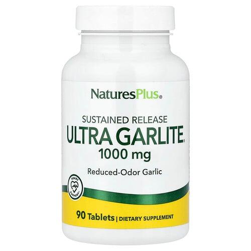 네이쳐스 플러스 NaturesPlus, 서방형 Ultra Garrite®, 1,000mg, 90정