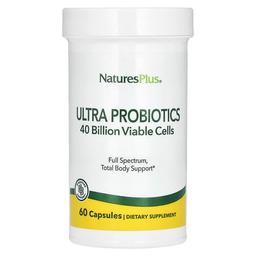 네이쳐스 플러스 NaturesPlus, 울트라 프로바이오틱, 400억, 캡슐 60정