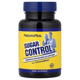 네이쳐스 플러스 NaturesPlus, ChromeMate® 함유 Sugar Control®, 캡슐 60정