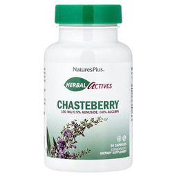네이쳐스 플러스 NaturesPlus, 허브 액티브, 체이스트베리, 150mg, 캡슐 60정