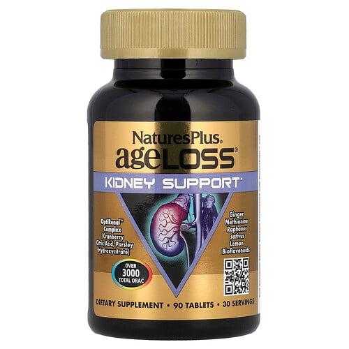 네이쳐스 플러스 NaturesPlus, AgeLoss® 신장 보조제, 90정