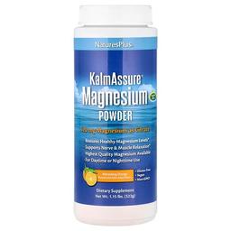 네이쳐스 플러스 NaturesPlus, KalmAssure®, 마그네슘 분말, 리프레싱 오렌지, 522g(1.15lb)