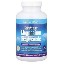 네이쳐스 플러스 NaturesPlus, KalmAssure® 마그네슘 비스글리시네이트, 캡슐 180정(캡슐 1정당 70mg)
