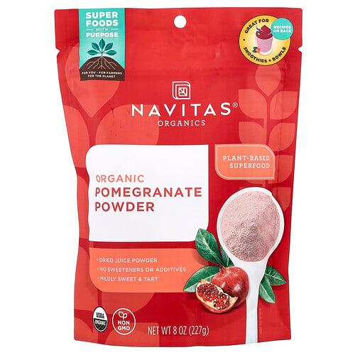 나비타스 오가닉스 Navitas Organics, 유기농, 석류 가루, 8 oz (227 g)