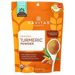 나비타스 오가닉스 Navitas Organics, 유기농 터메릭 파우더, 224g(8oz)