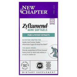 뉴챕터 New Chapter, Zyflamend™, 미니 소프트젤 180정