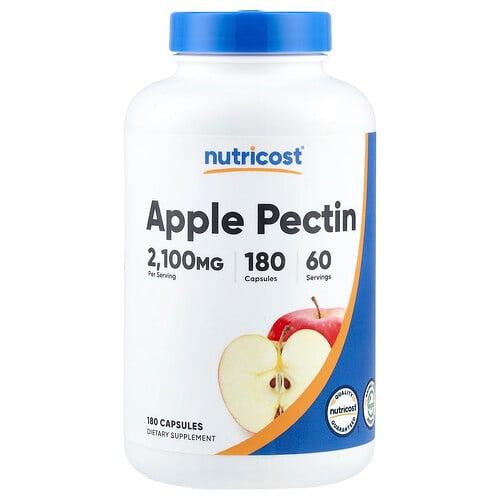 뉴트리코스트 Nutricost, 사과 펙틴, 캡슐 180정(캡슐 1정당 700mg)