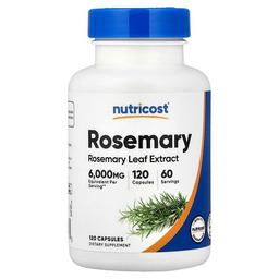 뉴트리코스트 Nutricost, 로즈메리, 캡슐 120정(캡슐 1정당 150mg)