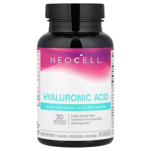 네오셀 NeoCell, 히알루론산, 캡슐 60정(캡슐 1정당 50mg)