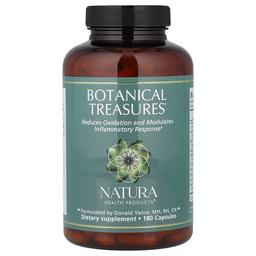 Natura Health Products, Botanical Treasures®, 캡슐 180정