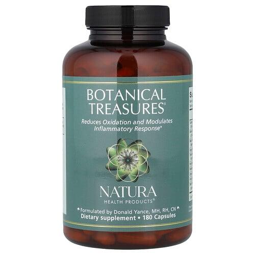 Natura Health Products, Botanical Treasures®, 캡슐 180정