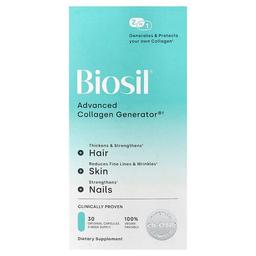 바이오실 Biosil, Advanced Collagen Generator®, 오리지널 캡슐 30정