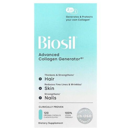 바이오실 Biosil, Advanced Collagen Generator®, 오리지널 캡슐 120정 상품 이미지