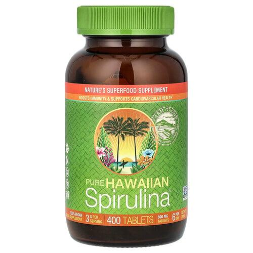 뉴트렉스 하와이 Nutrex Hawaii, Pure Hawaiian Spirulina®, 500mg, 400정