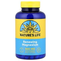 네츄럴 라이프 Nature's Life, 재생 마그네슘, 베지 캡슐 180정