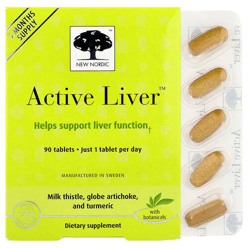 뉴 노르딕 US New Nordic, Active Liver™, 90정