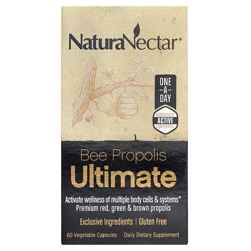 네츄라넥타 NaturaNectar, 꿀벌 프로폴리스 얼티밋, 베지 캡슐 60정 상품 이미지