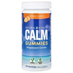 네츄럴 바이탈리티 Natural Vitality, CALM® 구미젤리, 오렌지 맛, 구미젤리 120개